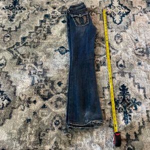 Miss Me boot cut  jeans size 12